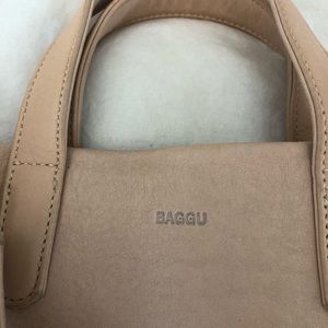 Baggu Leather Shoulder Bag